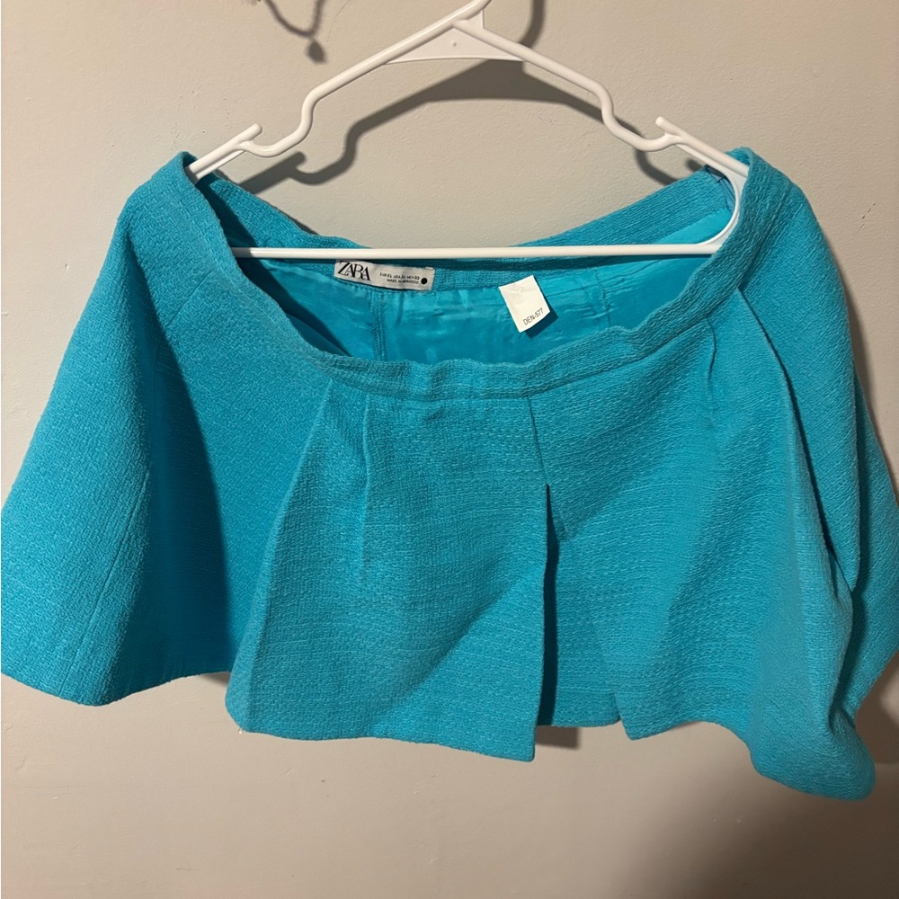 Zara Vibrant Blue Top